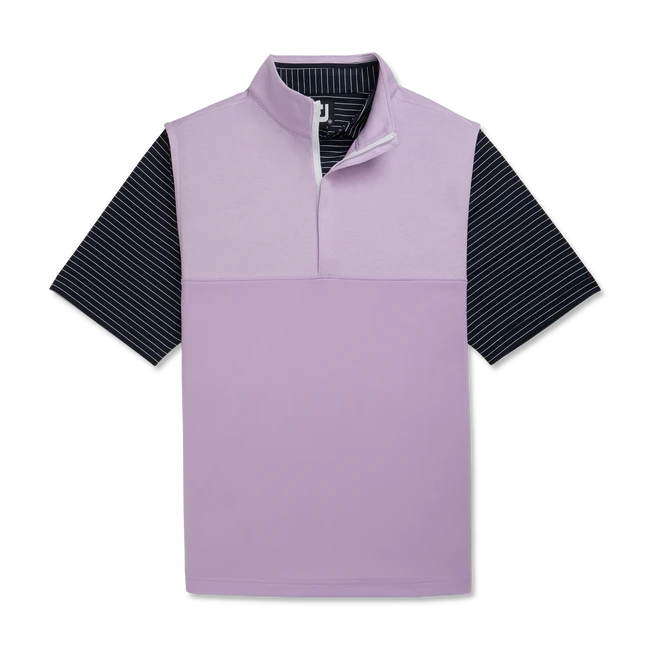 Heather Yoke Half-Zip Vest 1 Heather Yoke Half-Zip Vest