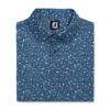 Terrazzo Print Lisle Self Collar
