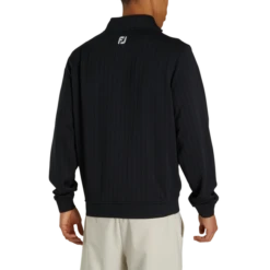 Drop Needle Half-Zip Gathered Waist 6 Drop Needle Half-Zip Gathered Waist -Footjoy FJ 27270 03