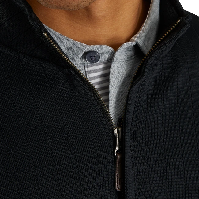 Drop Needle Half-Zip Gathered Waist 4 Drop Needle Half-Zip Gathered Waist - Image 4