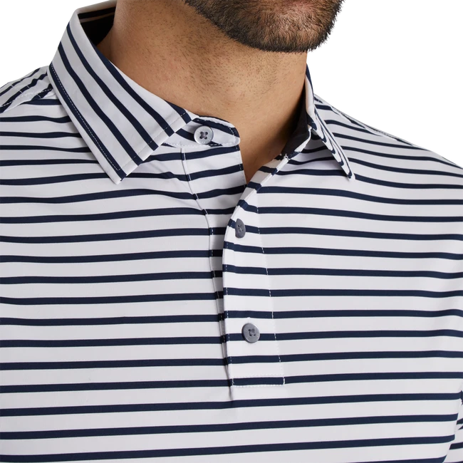 Lisle 2 Color Stripe Self Collar 4 Lisle 2 Color Stripe Self Collar - Image 4