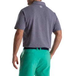 Heather Stretch Pique Solid Self Collar -Footjoy FJ 28037 03