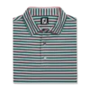 Multi Stripe Lisle Self Collar