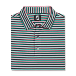 Multi Stripe Lisle Self Collar