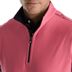 Quarter-Zip Brushed Back Vest 7 Quarter-Zip Brushed Back Vest -Footjoy FJ 28067 04