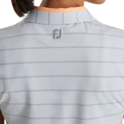 Cap Sleeve Birdseye Stripe Jacquard Women -Footjoy FJ 28265 04