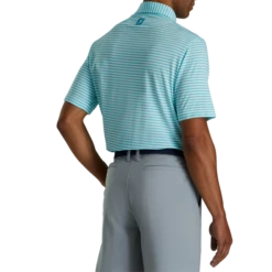 Lisle Even Stripe Self Collar 6 Lisle Even Stripe Self Collar -Footjoy FJ 28475 03