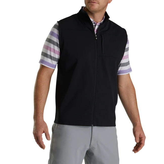 Ottoman Knit Full-Zip Vest 2 Ottoman Knit Full-Zip Vest - Image 2