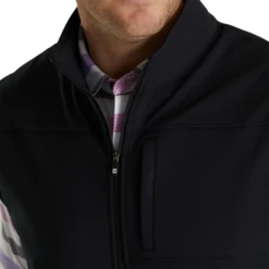 Ottoman Knit Full-Zip Vest 7 Ottoman Knit Full-Zip Vest -Footjoy FJ 28504 04