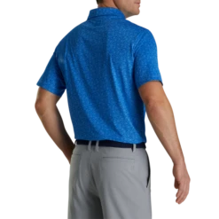 Painted Floral Lisle Self Collar -Footjoy FJ 28574 03