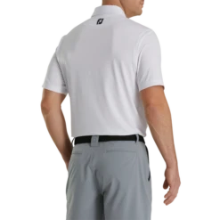 Solid Lisle Self Collar - FJ Tour Logo -Footjoy FJ 29295 03