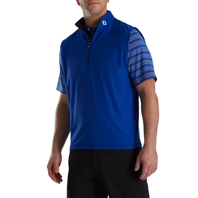 Quarter-Zip Brushed Back Vest - FJ Tour Logo 2 Quarter-Zip Brushed Back Vest - FJ Tour Logo - Image 2