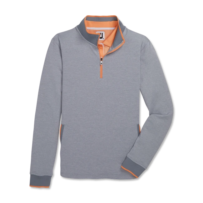 Half-Zip Fleece Back Pique Mid-Layer - FJ Tour Logo Women 4 Half-Zip Fleece Back Pique Mid-Layer - FJ Tour Logo Women - Image 4