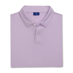 Athletic Fit Solid Jersey Self Collar