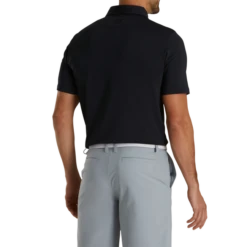 Athletic Fit Solid Lisle Self Collar 6 Athletic Fit Solid Lisle Self Collar -Footjoy FJ 29688 03