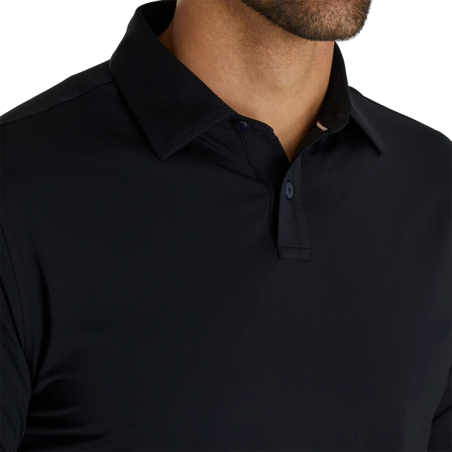 Athletic Fit Solid Lisle Self Collar 4 Athletic Fit Solid Lisle Self Collar - Image 4