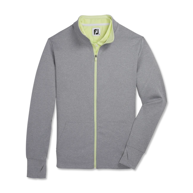 Full-Zip Knit Color Block Jacket Women 4 Full-Zip Knit Color Block Jacket Women - Image 4