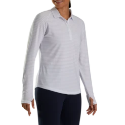 Pin Stripe Sun Protection Shirt Women