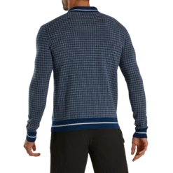 Full-Placket Long Sleeve Sweater Polo 6 Full-Placket Long Sleeve Sweater Polo -Footjoy FJ 29877 03