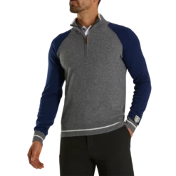 Cashmere Quarter-Zip Pullover -Footjoy FJ 29879 02
