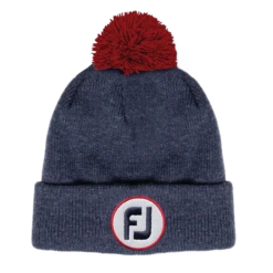 Pom Pom Solid Knit Hat